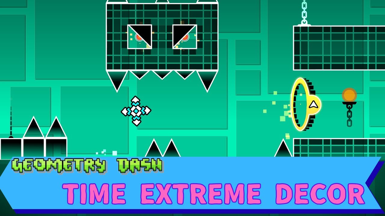 [Geometry Dash] [Day21] Time Extreme Decor ～3つの針と豪華さを添えて～ - YouTube