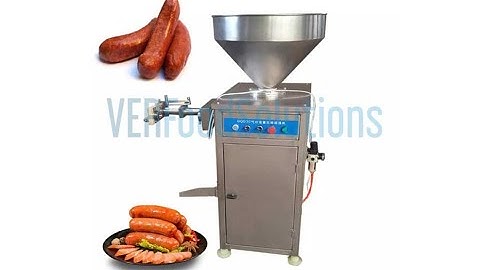 VER Automatic Pneumatic Quantitative Sausage Filling Twisting Machine