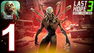 Zombie Sniper War 3 - Fire FPS Gameplay Walkthrough Part 1 - Intro & Tutorial (iOS, Android)