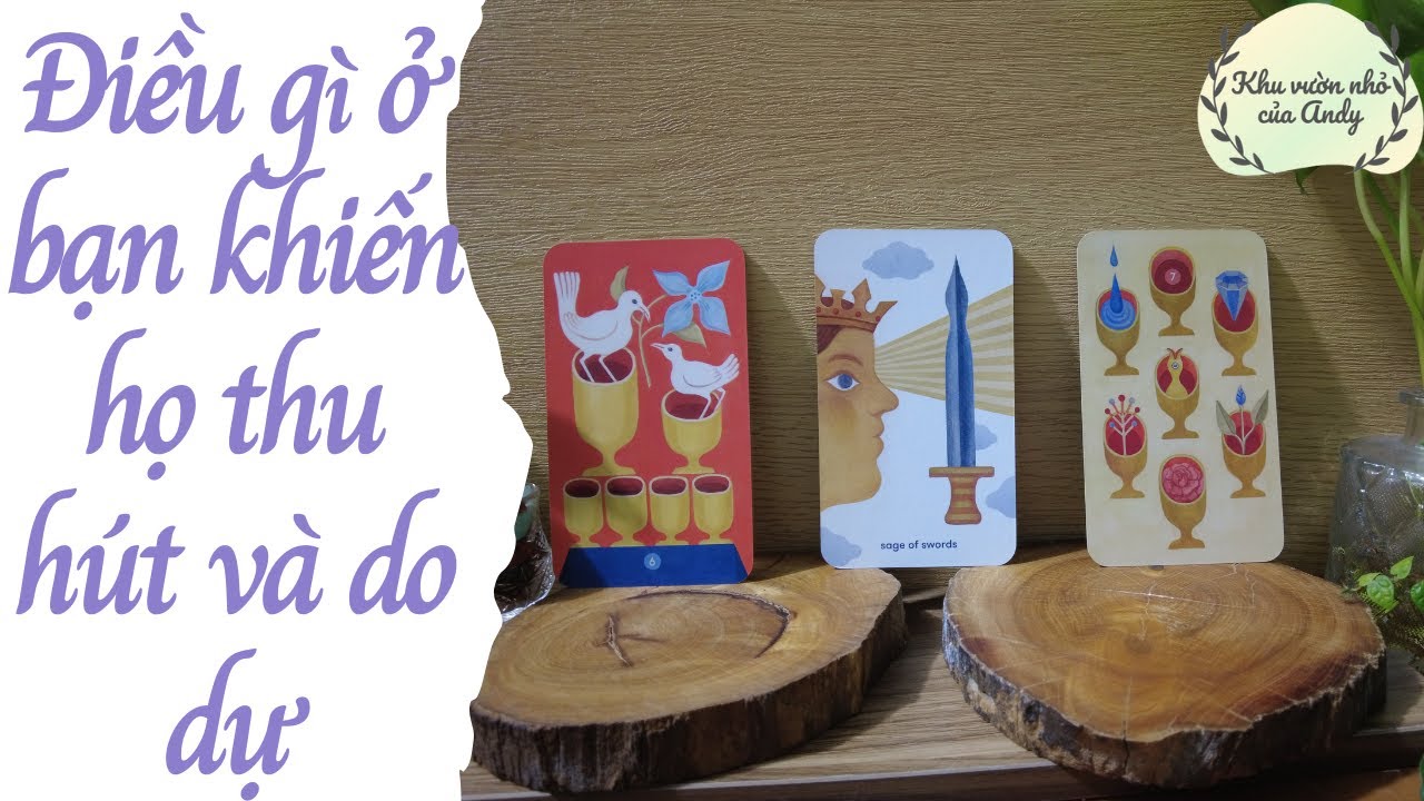 Điều gì ở bạn khiến họ thu hút và do dự  {single/couple}|Trải bài tarot| Khu vườn Andy