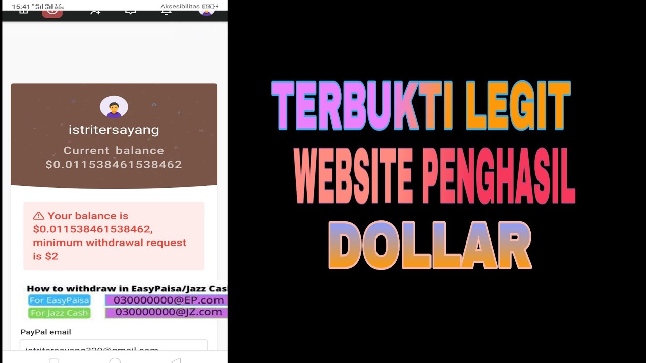Direkomendasikan Website Legit Penghasil Dollar Youtube