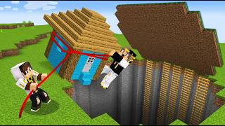 سرقت بيت صديقي ستورم في ماين كرافت | Minecraft