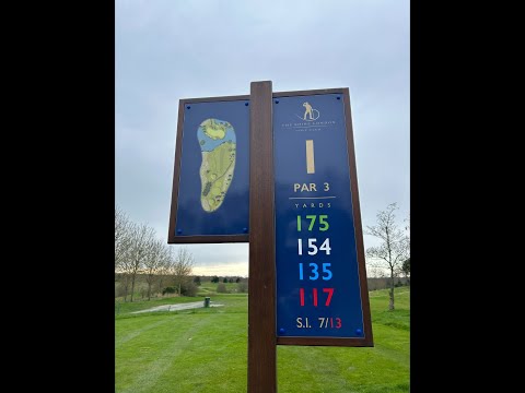 Hole 1 at the Shire London