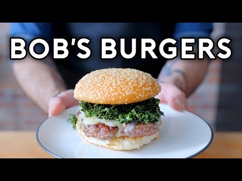 Binging with Babish If Looks could Kale from Bob39s Burgers