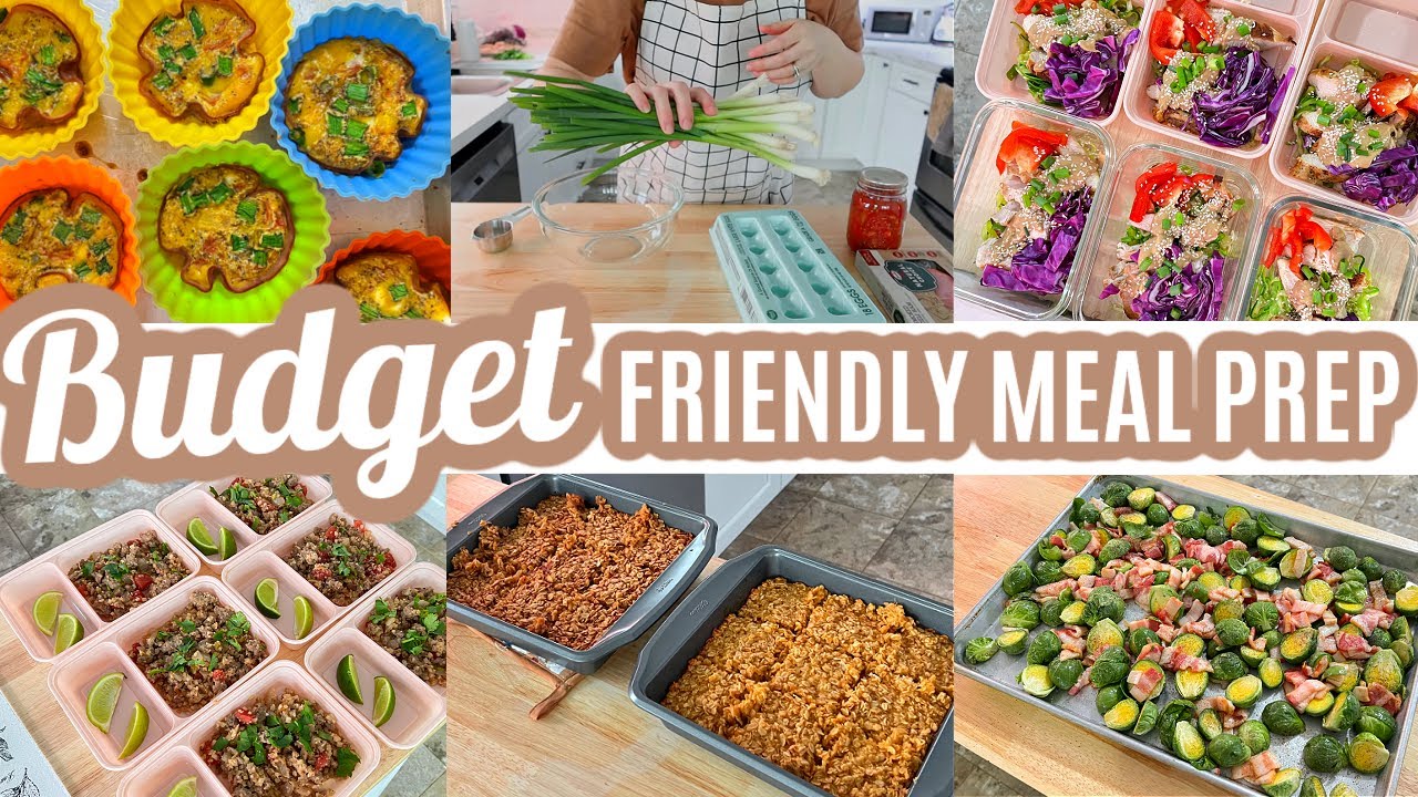 EASY BUDGET FRIENDLY WEEKLY MEAL PREP RECIPES LARGE FAMILY MEALS WHATS