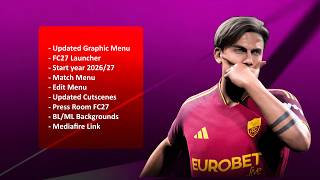 PES 17 | Full FC27 Modpack V1 PES 17 | Full FC27 Modpack V1
