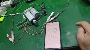 DC electric linear actuator click, remote controller, power supply, control board