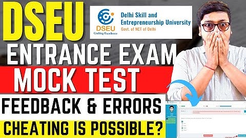 DSEU ONLINE ENTRANCE EXAM PROCESS  🔥| DSEU DELHI ADMISSION 2021 PROCESS | DSEU ADMISSION 2021 | DSEU