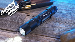 Powertac E5R Gen 4: This 1800 Lumen EDC Flashlight packs a punch!