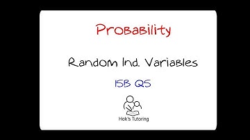 Linear Combinations of Normal Random Variables | Chapter 15B Q5