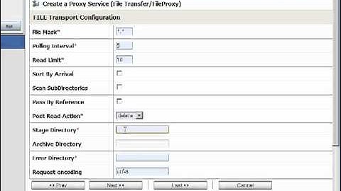 File Transfer through the Oracle Service Bus