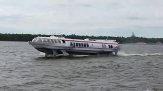 St. Petersburg hydrofoil trip