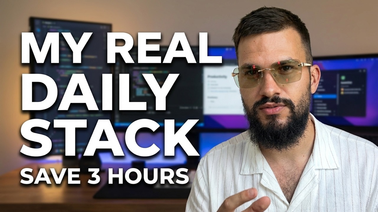 5 AI Tools That Save Me 3 Hours a Day My Real Daily Stack - YouTube