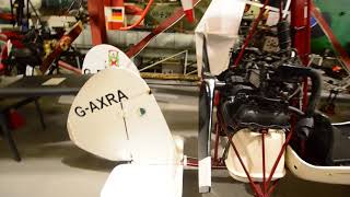 Helicopter Museum: Weston super Mare. G-Axra and big helicopters plus engines.