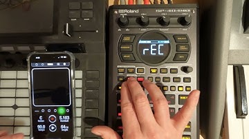 SP404 mk2 39.5 - Recording Percussion for BPM SYNC Track