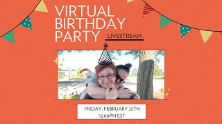 Coach Jennie&#39;s Virtual Birthday Party