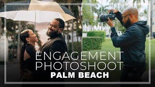 Shadow me for a Real Engagement shoot in Palm Beach, Florida