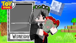 WEDNESDAY is GETTING MARRIED in Minecraft