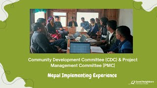 Community Development Committee & Project Management Committee: Nepal Implementing Experience 🙌🙌
