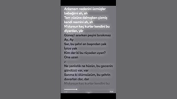 Thumbnail of Sar bu şehri #spotify #music #şarkı #keşfetbeniöneçıkar #keşfet#beniöneçıkart