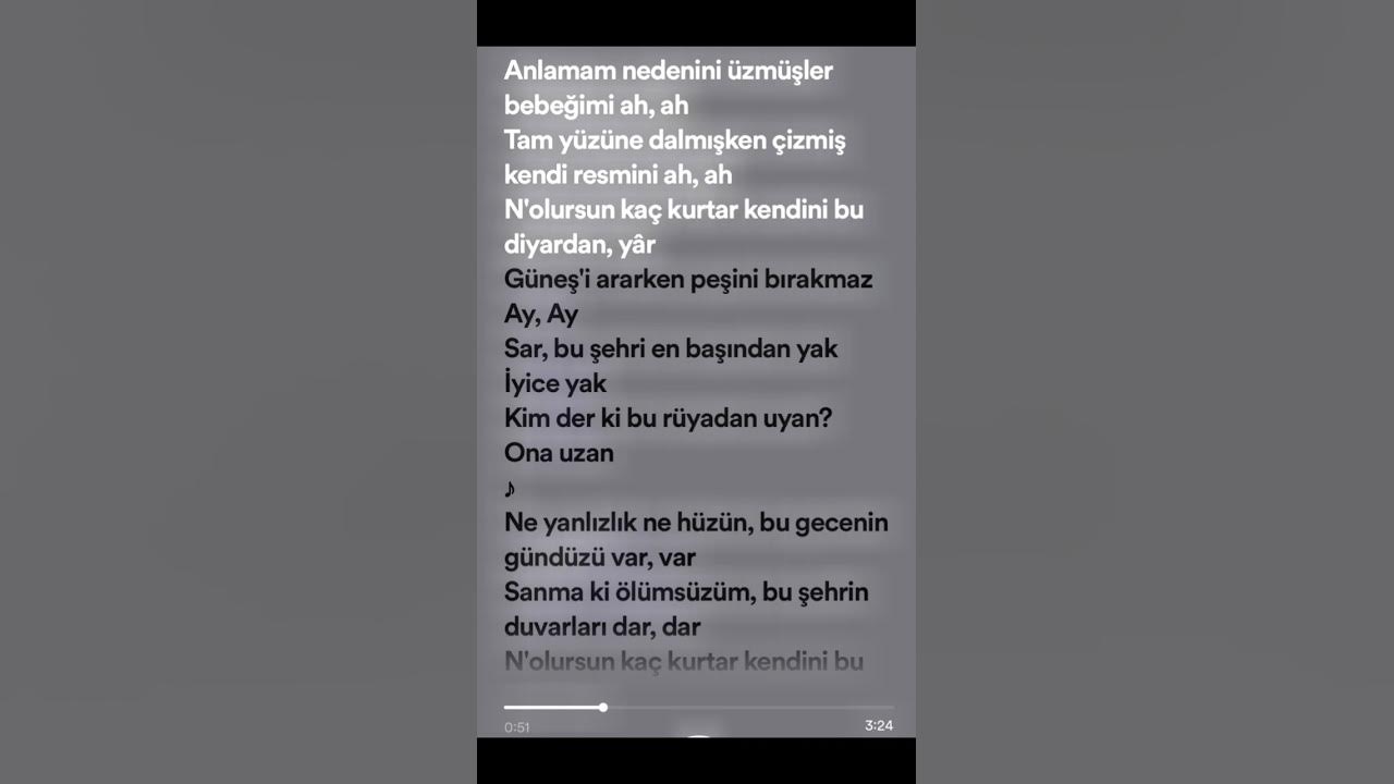 Sar bu şehri #spotify #music #şarkı #keşfetbeniöneçıkar #keşfet#beniöneçıkart