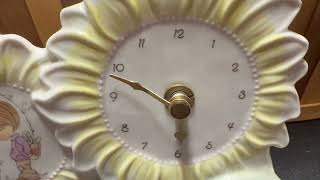 GovDeals Precious Moments Sugartown Clock Vintage Good