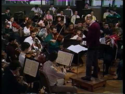 Vernon Handley with the Ulster Orchestra