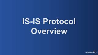 IS IS Protocol Overview