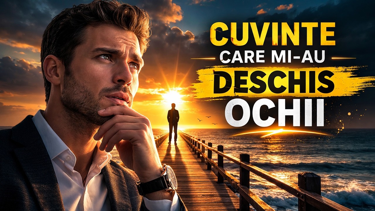 5 MINUTE CARE ÎȚI POT SCHIMBA URMĂTORII 30 DE ANI !