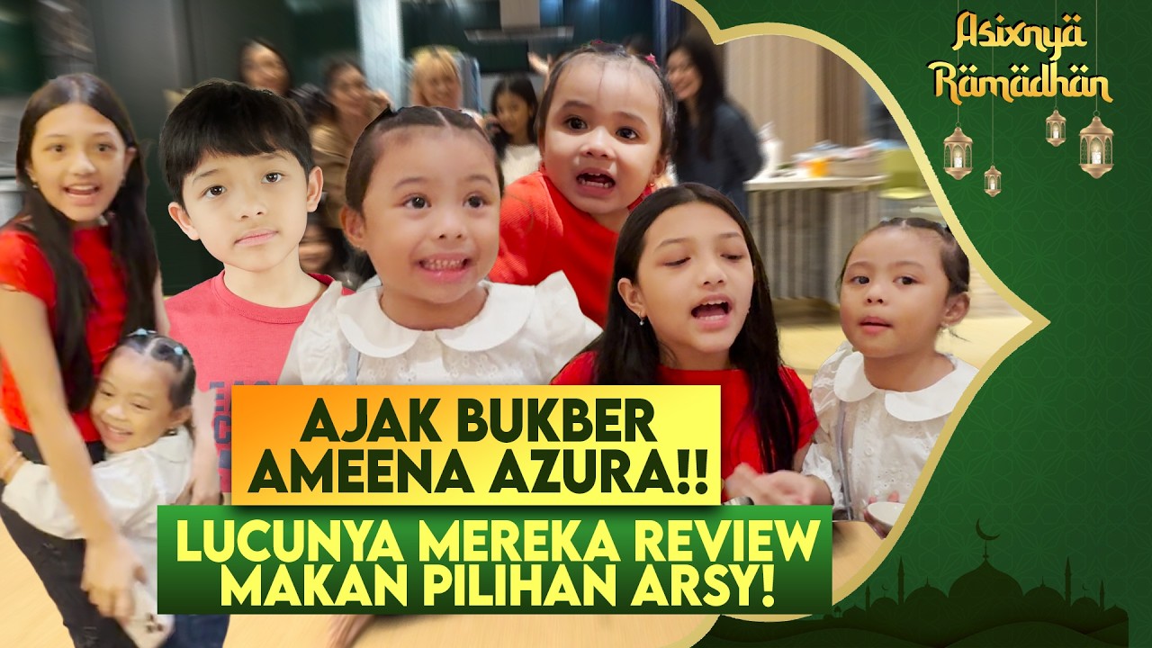 PERTAMA KALINYA AJAK BESTI DANCERNYA BUKA PUASA DI ISTANA CINERE!! UTENG BUAT BANYAK MAKANAN!!!