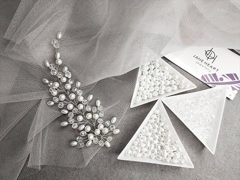 МК Плетение веточки из бусин и проволоки. Handmade DIY | Jane Heart