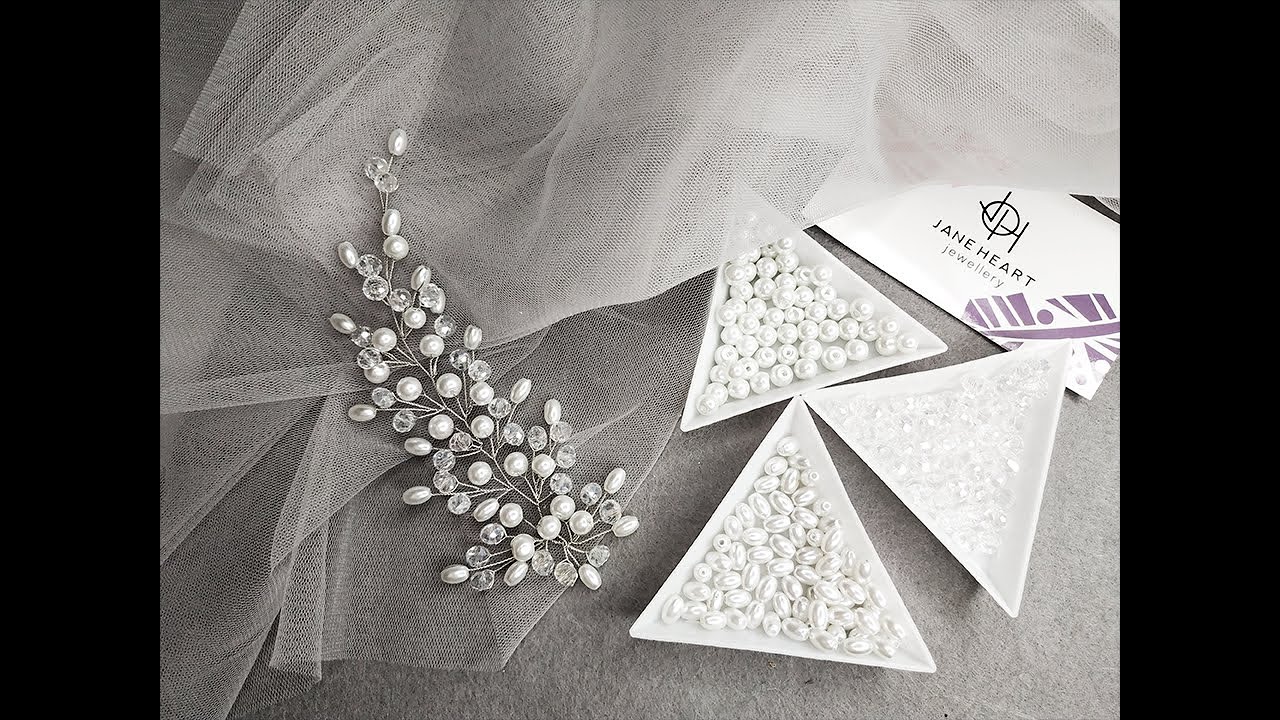 МК Плетение веточки из бусин и проволоки. Handmade DIY | Jane Heart