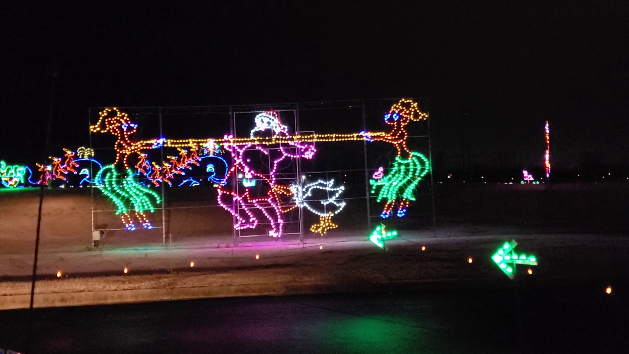 Christmas Lights Drive thru Part 2 YouTube