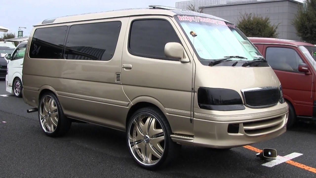 Part1 2012 HIACE CUSTOM CAR SHOW JAPAN TOKYO - YouTube.