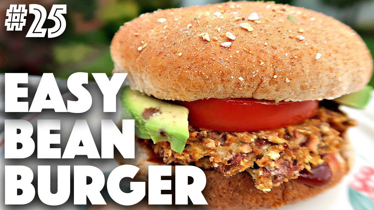 EASY GLUTEN FREE VEGAN BURGER 25 (30 Videos in 30 Days) ♥ Cheap Lazy