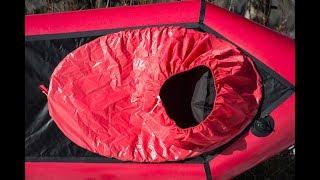 DIY Packraft Spray Skirt Assembly