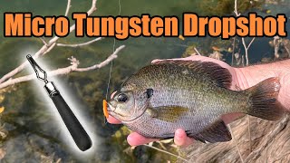 Micro Finesse Tungsten Dropshot Weights - For Panfish, Bass, Crappie, Perch and Trout by MoondogBaitCo 498 views 1 year ago 3 minutes, 36 seconds