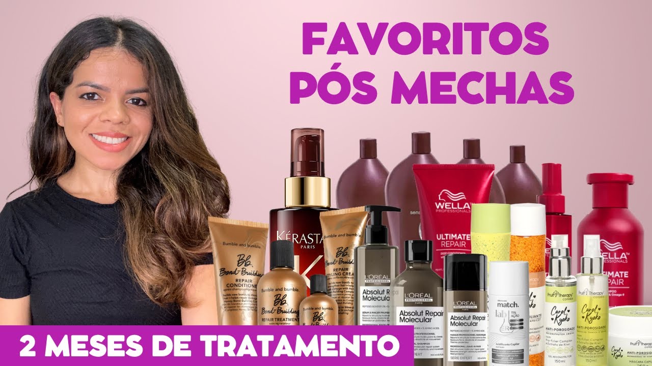 MELHORES TRATAMENTOS PARA CABELOS DANIFICADOS