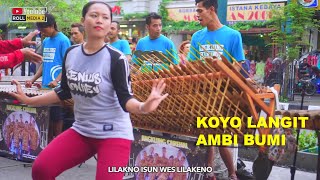 KOYO LANGIT AMBI BUMI - Vita ft Angklung Carehal Malioboro (Angklung Jogja) Bagai Langit dan Bumi