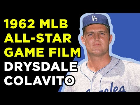 1962 MLB All Star Game Highlight Film DRYSDALE and CLEMENTE shine