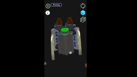 how v6 engine work 3d animation #shorts