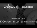 20" K Custom Left Side Ride w/3 Rivets - K0986