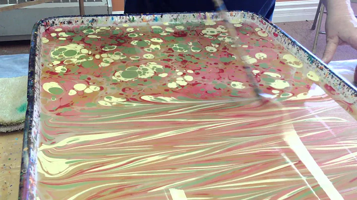 Marbling on Paper