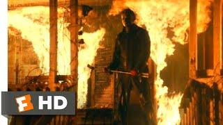 Halloween Kills (2021)  Michael Myers vs. Firefighters Scene (1/10) | Movieclips