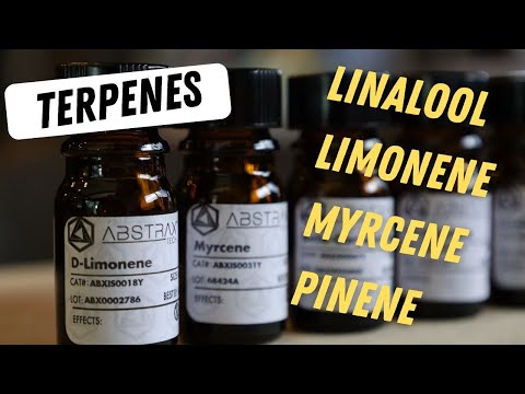 Linalool, Limonene, Beta-caryophyllene, and Myrcene.  What are Terpenes?