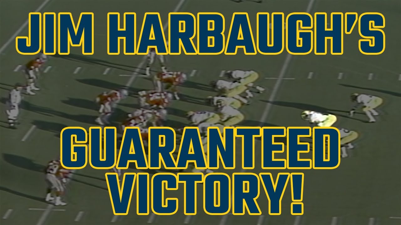 jim-harbaugh-s-guaranteed-victory-vs-ohio-state-1986-youtube