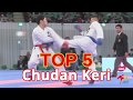 TOP 5 - 中段蹴り（全日本大会）Chudan Keri of the 46th Japan Cup