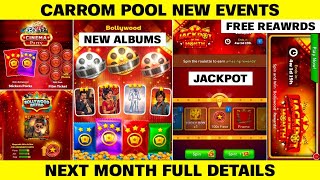 CARROM POOL NEW EVENTS | NEXT MONTH FULL DETAILS | NEW ALBUMS | JAMOT GAMING  screenshot 3