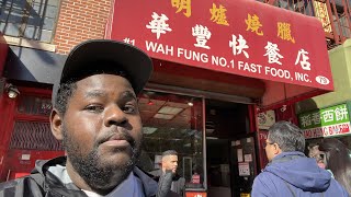 NYC Food Vlog Wah Fung No 1 Fast Food