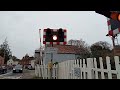 Beccles Ingate Street level crossing Suffolk